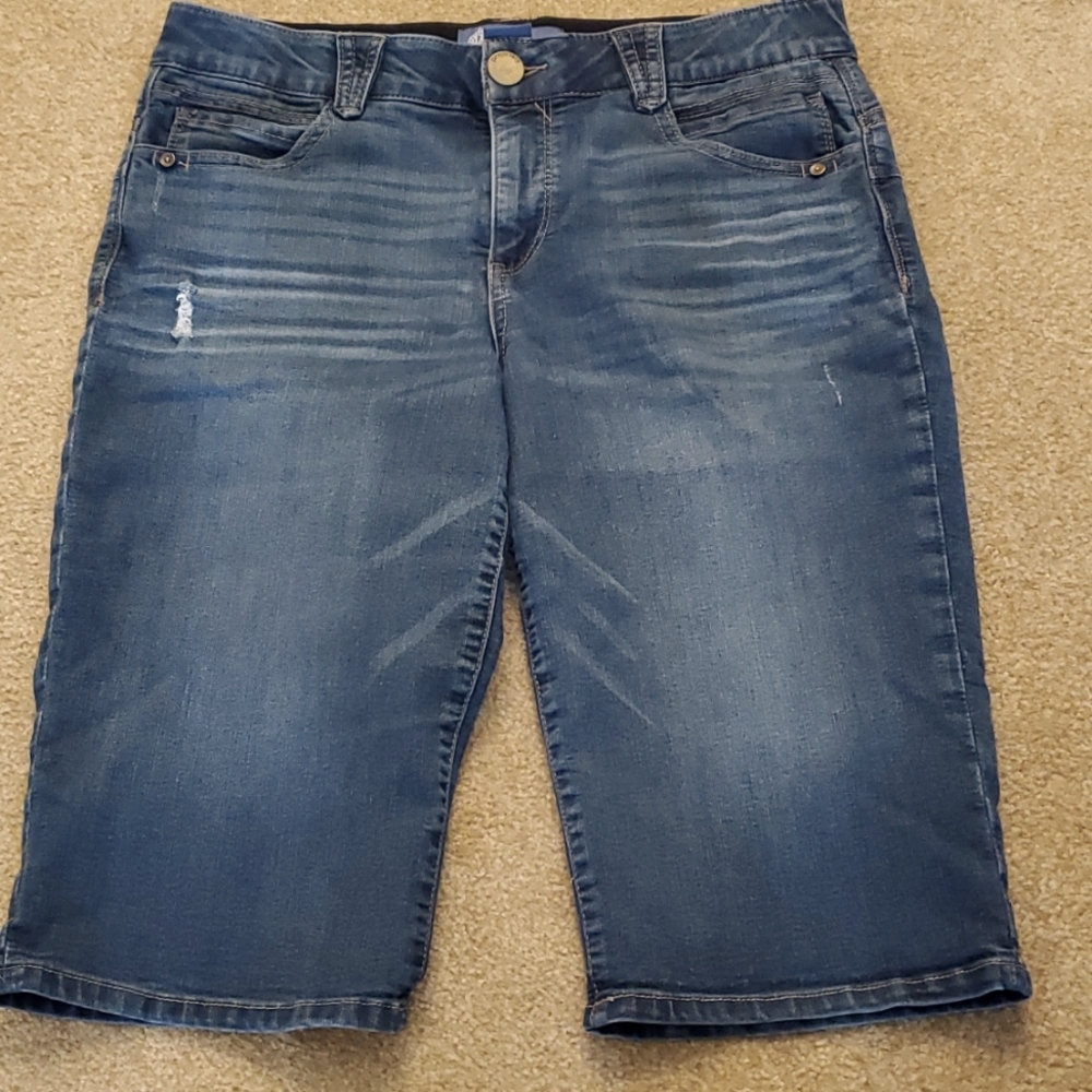 Democracy "Ab" solution denim shorts